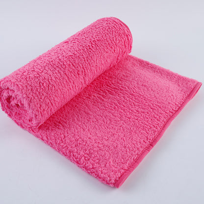 Thick plush comfortable pet blanket