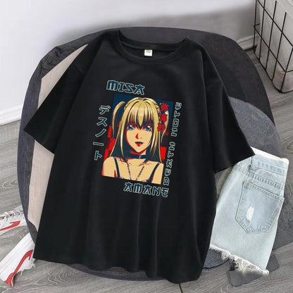 Death note anime men's and women's universal T-shirt