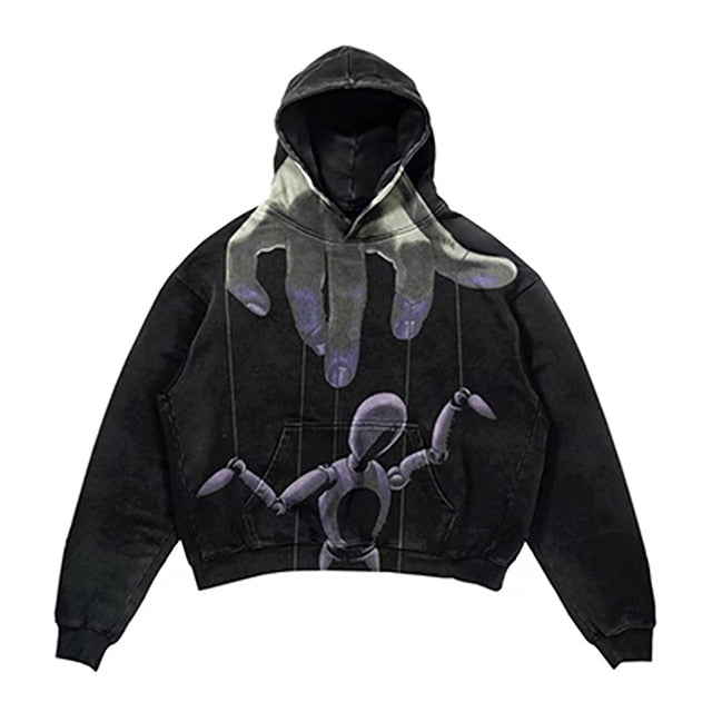 Streetwear Skull Hoodie