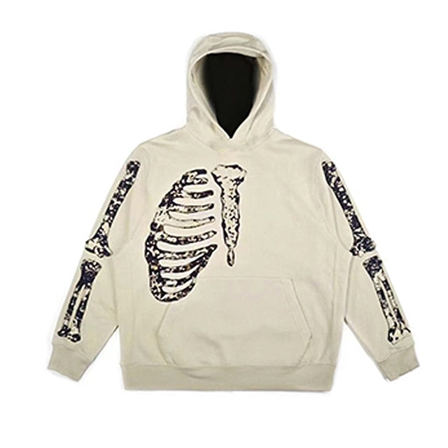 Streetwear Skull Hoodie